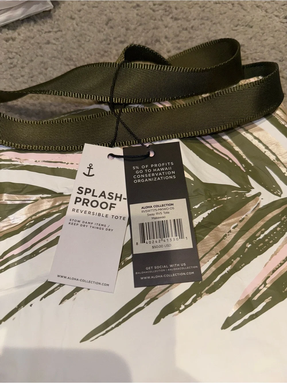 Aloha bag sway tote